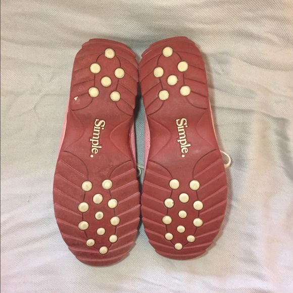 Pink Simple Sneakers - Picture 3 of 6